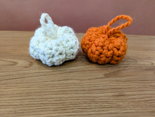 Crochet Pumpkin Garland